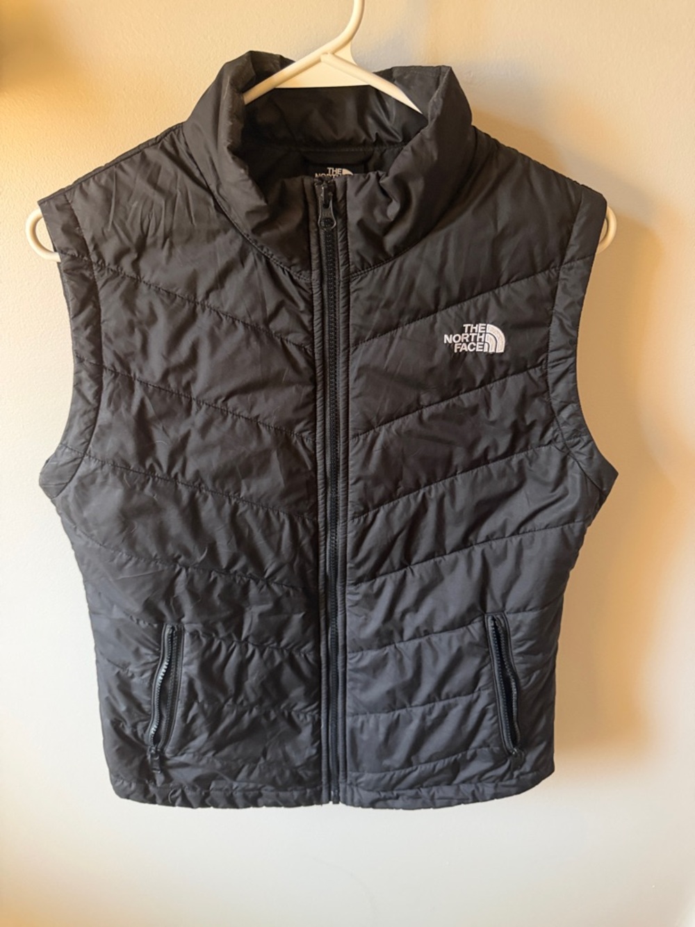 The North Face Black Insulated Quilted Vest